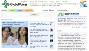Global Voices Online, globalvoicesonline.org, Pro-Am Journalism, Crowdsourcing